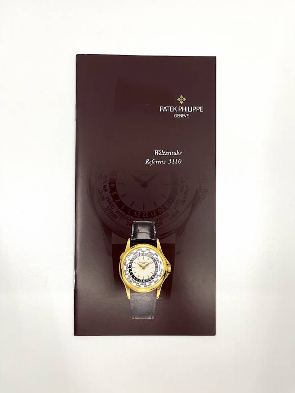 Patek Philippe World Time Weltzeituhr Ref. 5110 Datenblatt / Beschreibung